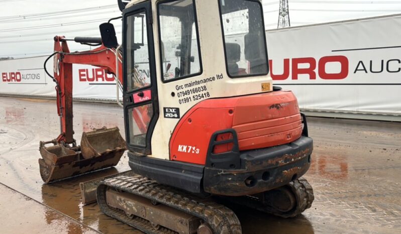 Kubota KX71-3 Mini Excavators For Auction: Leeds – 22nd, 23rd, 24th & 25th January 25 @ 8:00am full