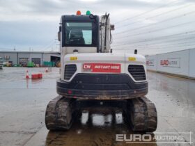 2020 Bobcat E85 6 Ton+ Excavators For Auction: Leeds – 22nd, 23rd, 24th & 25th January 25 @ 8:00am full