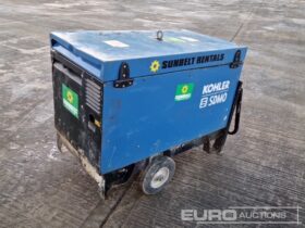 SDMO Generator, Kohler Engine Generators For Auction: Leeds – 22nd, 23rd, 24th & 25th January 25 @ 8:00am