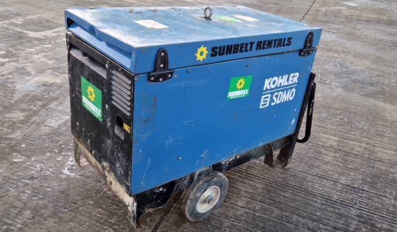 SDMO Generator, Kohler Engine Generators For Auction: Leeds – 22nd, 23rd, 24th & 25th January 25 @ 8:00am