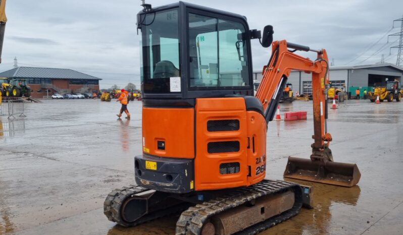 2017 Hitachi ZX26U-5A CR Mini Excavators For Auction: Leeds – 22nd, 23rd, 24th & 25th January 25 @ 8:00am full