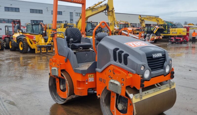 2017 Hamm HD12VV Rollers For Auction: Leeds – 22nd, 23rd, 24th & 25th January 25 @ 8:00am full