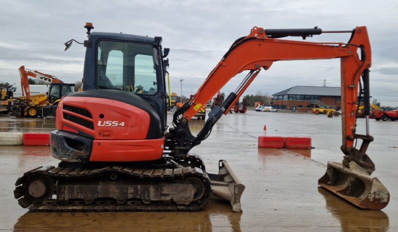 2018 Kubota U55-4 Mini Excavators For Auction: Leeds – 22nd, 23rd, 24th & 25th January 25 @ 8:00am full