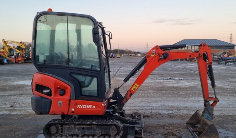 2018 Kubota KX016-4 Mini Excavators For Auction: Leeds – 22nd, 23rd, 24th & 25th January 25 @ 8:00am full