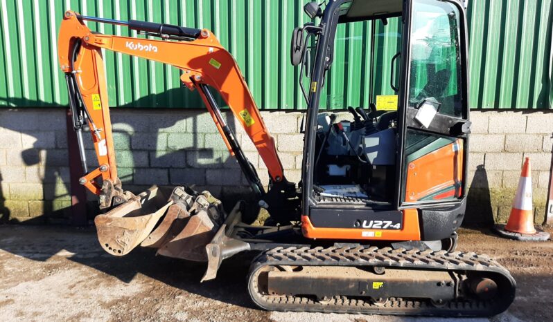 2.7T Excavator Kubota U27-4 2022 full