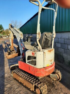 1T Excavator Takeuchi TB210 2017 full