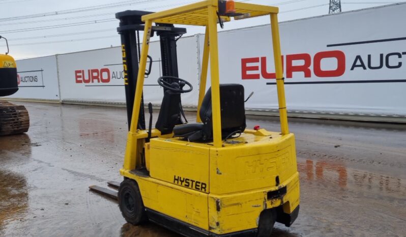 Hyster A1.25XL Forklifts For Auction: Leeds – 22nd, 23rd, 24th & 25th January 25 @ 8:00am full