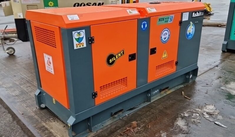 Unused 2024 Ashita AG3-50E Generators For Auction: Leeds – 22nd, 23rd, 24th & 25th January 25 @ 8:00am full