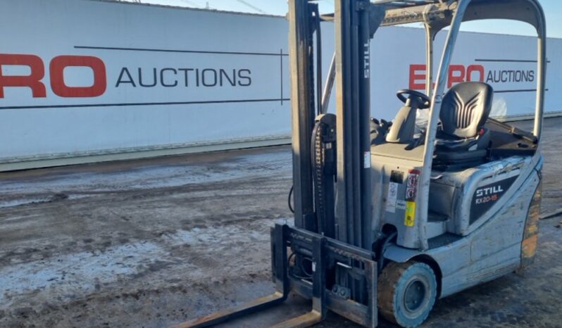 2015 Still RX20-15 Forklifts For Auction: Leeds – 22nd, 23rd, 24th & 25th January 25 @ 8:00am