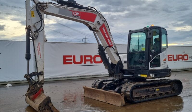 2020 Bobcat E85 6 Ton+ Excavators For Auction: Leeds – 22nd, 23rd, 24th & 25th January 25 @ 8:00am