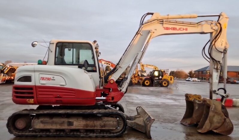 2018 Takeuchi TB290 6 Ton+ Excavators For Auction: Leeds – 22nd, 23rd, 24th & 25th January 25 @ 8:00am full