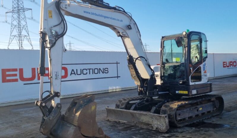 2021 Bobcat E85 6 Ton+ Excavators For Auction: Leeds – 22nd, 23rd, 24th & 25th January 25 @ 8:00am