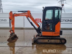 2017 Hitachi ZX26U-5A CR Mini Excavators For Auction: Leeds – 22nd, 23rd, 24th & 25th January 25 @ 8:00am full