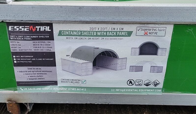 Unused Essential  20′ x 20′ PVC Dome Shelter Modular Buildings For Auction: Leeds – 22nd, 23rd, 24th & 25th January 25 @ 8:00am full