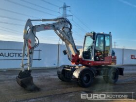 2018 Takeuchi TB295W Wheeled Excavators For Auction: Leeds – 22nd, 23rd, 24th & 25th January 25 @ 8:00am