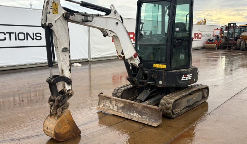 2021 Bobcat E26 Mini Excavators For Auction: Leeds – 22nd, 23rd, 24th & 25th January 25 @ 8:00am