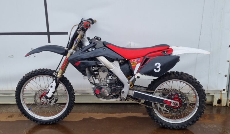 Honda CRF250R Motor Cycle For Auction: Leeds – 22nd, 23rd, 24th & 25th January 25 @ 8:00am full