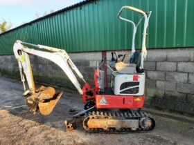 1T Excavator Takeuchi TB210 2018 full