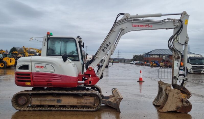 2018 Takeuchi TB290 6 Ton+ Excavators For Auction: Leeds – 22nd, 23rd, 24th & 25th January 25 @ 8:00am full