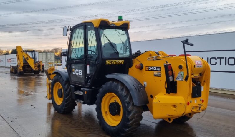 2021 JCB 540-140 Hi Viz Telehandlers For Auction: Leeds – 22nd, 23rd, 24th & 25th January 25 @ 8:00am full