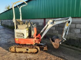 1T Excavator Takeuchi TB210 2018 full