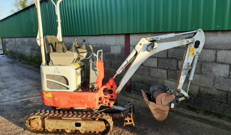 1T Excavator Takeuchi TB210 2018 full