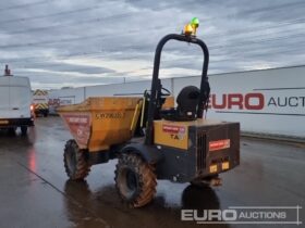 2018 Mecalac TA3 Site Dumpers For Auction: Leeds – 22nd, 23rd, 24th & 25th January 25 @ 8:00am full