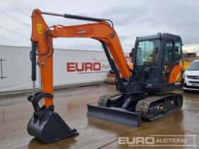 Unused 2024 Develon DX60E-10N 6 Ton+ Excavators For Auction: Leeds – 22nd, 23rd, 24th & 25th January 25 @ 8:00am