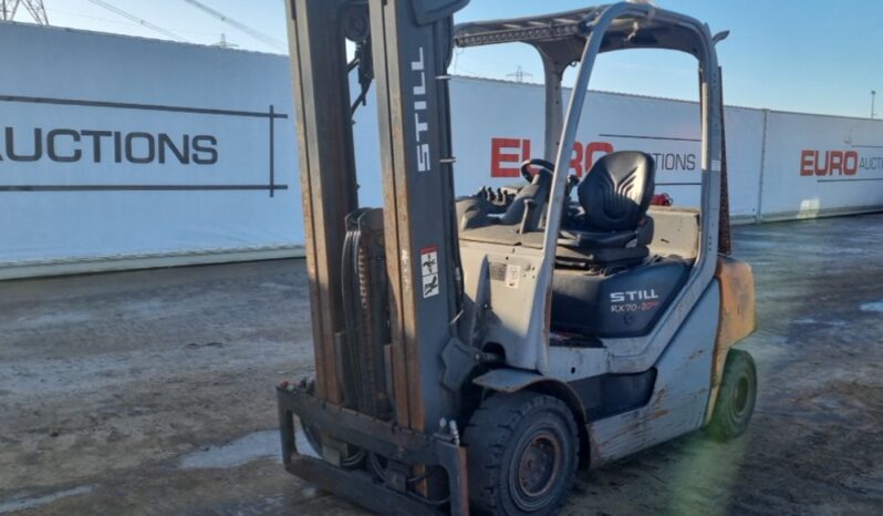 2017 Still RX70-20/600 Forklifts For Auction: Leeds – 22nd, 23rd, 24th & 25th January 25 @ 8:00am