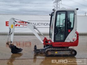 2020 Takeuchi TB216 Mini Excavators For Auction: Leeds – 22nd, 23rd, 24th & 25th January 25 @ 8:00am full