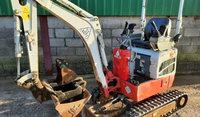 1T Excavator Takeuchi TB210 2017 full