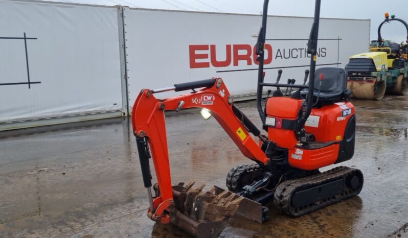 2018 Kubota K008-3 Micro Excavators For Auction: Leeds – 22nd, 23rd, 24th & 25th January 25 @ 8:00am