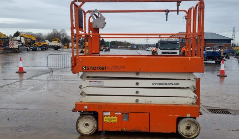 2016 Snorkel S4726E Manlifts For Auction: Leeds – 22nd, 23rd, 24th & 25th January 25 @ 8:00am full