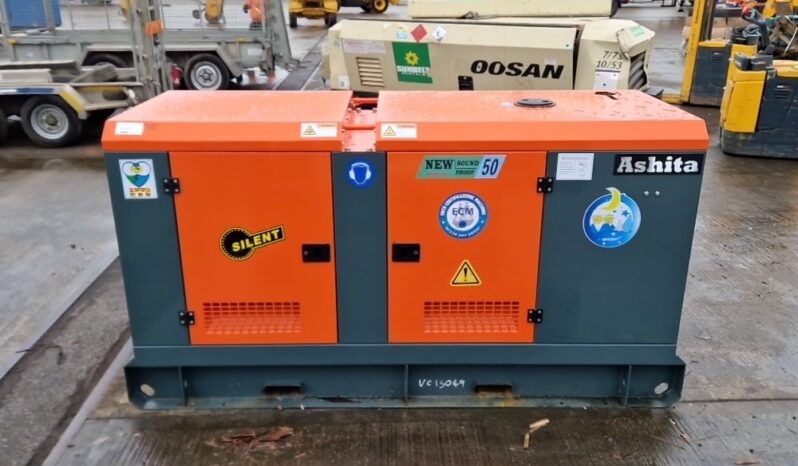 Unused 2024 Ashita AG3-50E Generators For Auction: Leeds – 22nd, 23rd, 24th & 25th January 25 @ 8:00am full