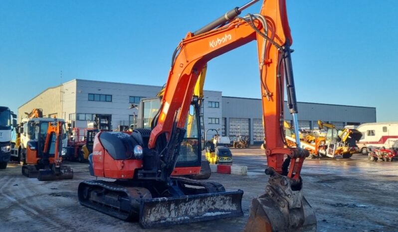 2018 Kubota KX080-4A 6 Ton+ Excavators For Auction: Leeds – 22nd, 23rd, 24th & 25th January 25 @ 8:00am full