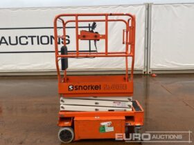 2018 Snorkel S3010ECE Manlifts For Auction: Dromore – 21st & 22nd February 2025 @ 9:00am For Auction on 2025-02-21 full