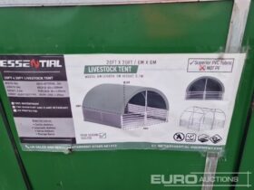 Unused Essential  20′ x 20′ x 12′ Livestock PVC Tent Modular Buildings For Auction: Leeds – 22nd, 23rd, 24th & 25th January 25 @ 8:00am