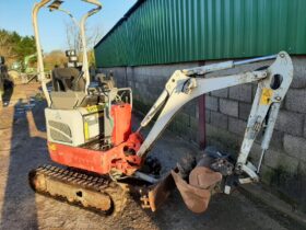 1T Excavator Takeuchi TB210 2018 full