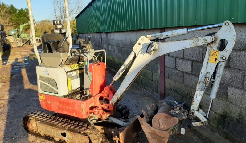 1T Excavator Takeuchi TB210 2018 full