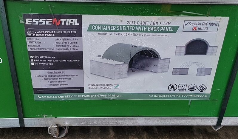 Unused Essential  20′ x 40′ PVC Dome Shelter Modular Buildings For Auction: Leeds – 22nd, 23rd, 24th & 25th January 25 @ 8:00am full