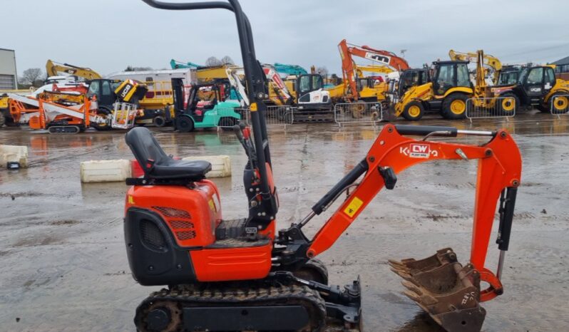 2018 Kubota K008-3 Micro Excavators For Auction: Leeds – 22nd, 23rd, 24th & 25th January 25 @ 8:00am full