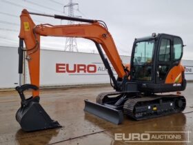 2024 Develon DX60E-10N 6 Ton+ Excavators For Auction: Leeds – 22nd, 23rd, 24th & 25th January 25 @ 8:00am