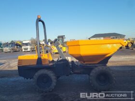 Benford 3 Ton Swivel Skip Dumper, Roll Bar Site Dumpers For Auction: Leeds – 22nd, 23rd, 24th & 25th January 25 @ 8:00am full