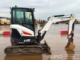 2021 Bobcat E26 Mini Excavators For Auction: Leeds – 22nd, 23rd, 24th & 25th January 25 @ 8:00am full