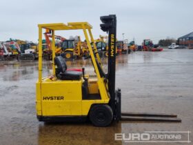 Hyster A1.25XL Forklifts For Auction: Leeds – 22nd, 23rd, 24th & 25th January 25 @ 8:00am full