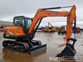 2024 Develon DX60E-10N 6 Ton+ Excavators For Auction: Leeds – 22nd, 23rd, 24th & 25th January 25 @ 8:00am full