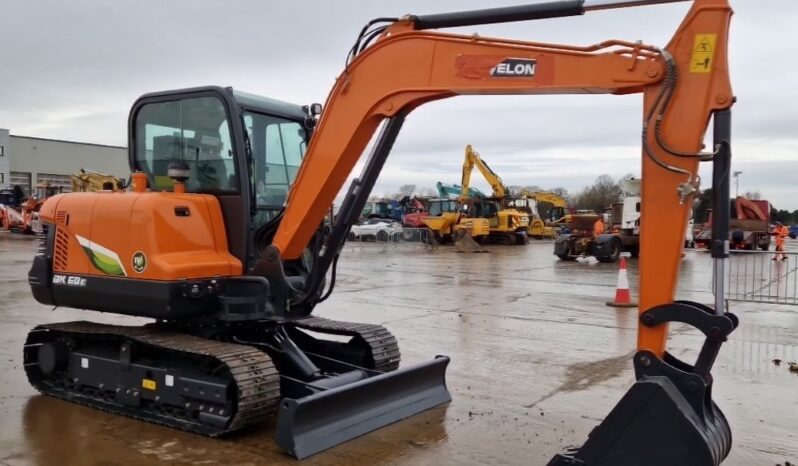 2024 Develon DX60E-10N 6 Ton+ Excavators For Auction: Leeds – 22nd, 23rd, 24th & 25th January 25 @ 8:00am full