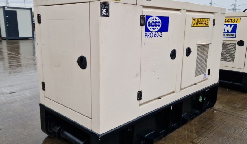 2018 FG Wilson PRO060-2 Generators For Auction: Leeds – 22nd, 23rd, 24th & 25th January 25 @ 8:00am full