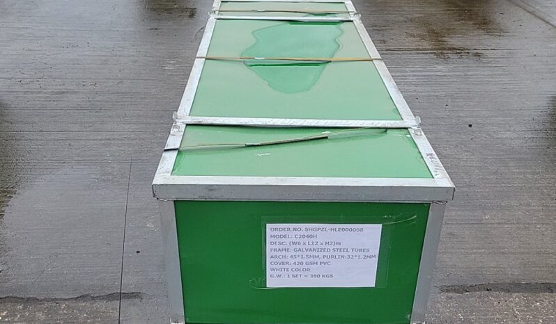 Unused Essential  20′ x 40′ PVC Dome Shelter Modular Buildings For Auction: Leeds – 22nd, 23rd, 24th & 25th January 25 @ 8:00am full