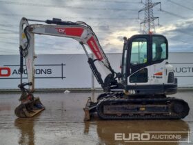 2020 Bobcat E85 6 Ton+ Excavators For Auction: Leeds – 22nd, 23rd, 24th & 25th January 25 @ 8:00am full